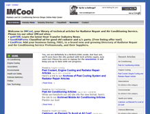 Tablet Screenshot of imcool.com